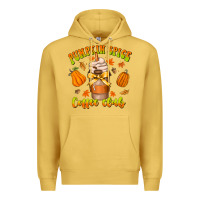 Antique Gold pumpkin spice coffee club Premium Hoodie - CowhideDigitalArt