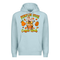 Blue Mist pumpkin spice coffee club Premium Hoodie - CowhideDigitalArt