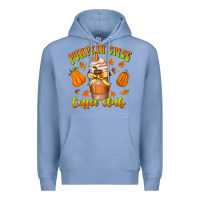 Colony Blue pumpkin spice coffee club Premium Hoodie - CowhideDigitalArt
