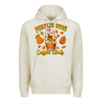 Oatmeal Heather pumpkin spice coffee club Premium Hoodie - CowhideDigitalArt