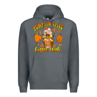 Rock pumpkin spice coffee club Premium Hoodie - CowhideDigitalArt