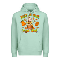 Seafoam pumpkin spice coffee club Premium Hoodie - CowhideDigitalArt