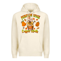 Tofu pumpkin spice coffee club Premium Hoodie - CowhideDigitalArt