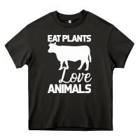 Asphalt Eat Plants Love Animals Heavy Core Tee - Bettercallsaul