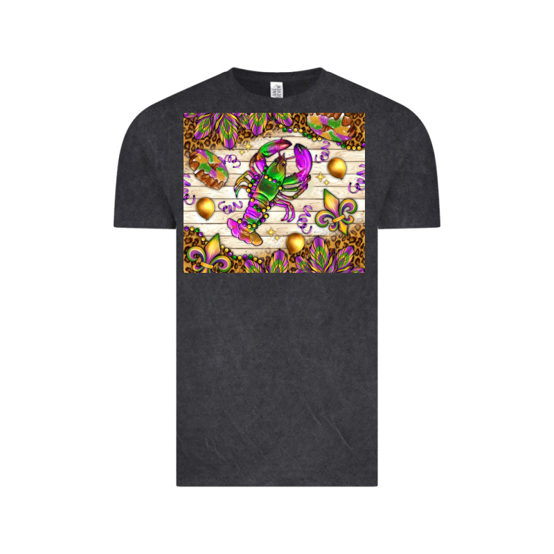 Mardi Gras With Crab Tumbler Vintage Tee by HowdyJamesFarm | Teevron