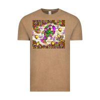 Vintage Coffee Mardi Gras with crab tumbler Vintage Tee - HowdyJamesFarm