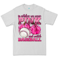 Dove Grey In October We Wear Pink and Watch Baseball Premium Tee - texasbilliewilder