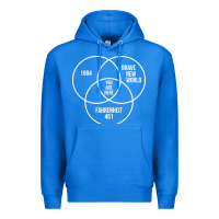 True Royal 1984 Brave New World Fahrenheit 451 Conspiracy T-Shirt Premium Hoodie - maiPhamDesign