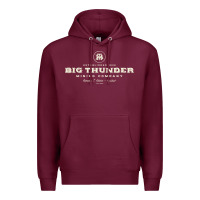 Burgundy Big Thunder Mining Company - Theme Park Series T-Shirt Premium Hoodie - maiPhamDesign