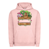Pigment Salmon zoo crew Urban Hoodie - JahusDesignShop