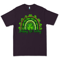Plum st. patrick's day happy go lucky Premium Tee - RanaPortraitStore