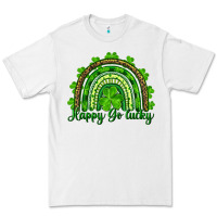 White st. patrick's day happy go lucky Premium Tee - RanaPortraitStore