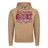 Vintage Coffee be mine sweet valentine Vintage Hoodie - OliviaCreatesArt