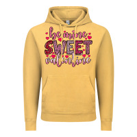 Vintage Mustard be mine sweet valentine Vintage Hoodie - OliviaCreatesArt