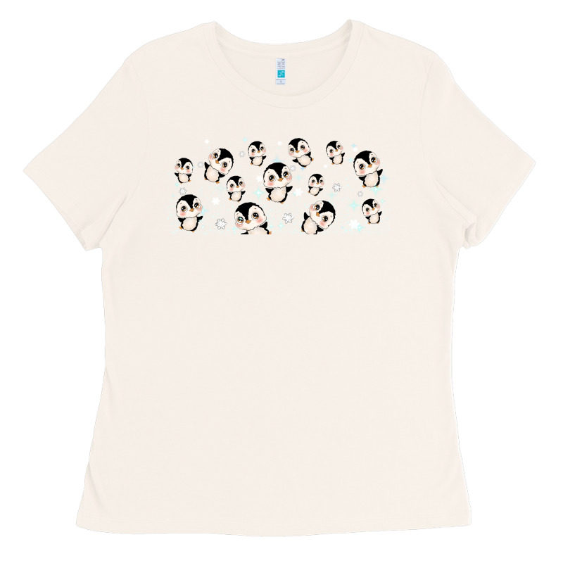Cute Penguin Ladies Tee by TumblerDesignByShophia | Teevron