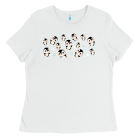 White cute penguin Ladies Tee - TumblerDesignByShophia