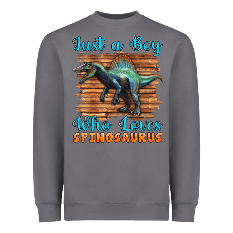 Just A Boy Who Loves Baby Spinosaurus Heavyweight Sweatshirt by Artiststas | Teevron
