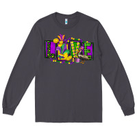Smoke mardi gras love Long Sleeve Tee - FaDigitalArtStudio