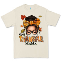 Bone one thankful mama afro messy bun Premium Tee - texasbilliewilder