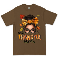 Cacao one thankful mama afro messy bun Premium Tee - texasbilliewilder