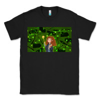 Black wizard girl and cat Classic Tee - TumblerDesignByShophia