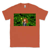 Copper wizard girl and cat Classic Tee - TumblerDesignByShophia