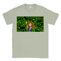 Matcha wizard girl and cat Classic Tee - TumblerDesignByShophia