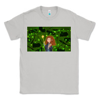 Moon Dust wizard girl and cat Classic Tee - TumblerDesignByShophia