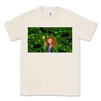 Natural wizard girl and cat Classic Tee - TumblerDesignByShophia