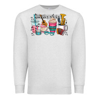 Oatmeal Heather music teacher Premium Sweatshirt - AdoDesignShop