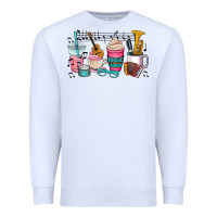 White music teacher Premium Sweatshirt - AdoDesignShop