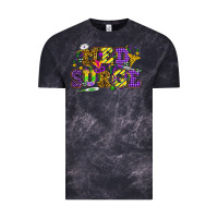 Cloud Black Mardi Gras Med Surge Vintage Tee - HowdyJamesFarm