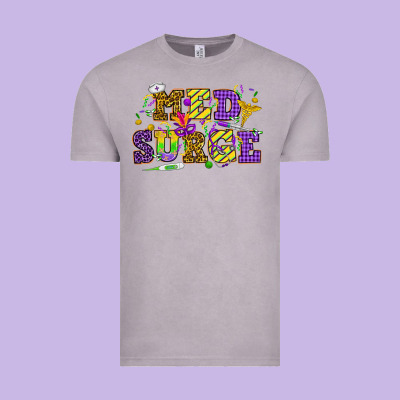 Mardi Gras Med Surge Vintage Tee Designed By Howdyjamesfarm
