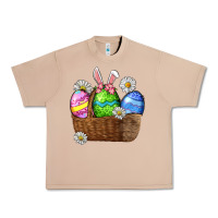 Burro Easter eggs  Easter Day Urban Heavy Tee - CowGirlArtShop