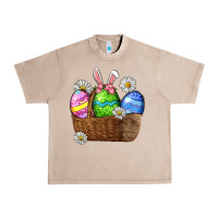 French Oak Easter eggs  Easter Day Urban Heavy Tee - CowGirlArtShop