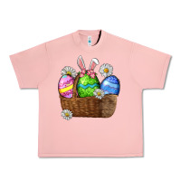 Salmon Easter eggs  Easter Day Urban Heavy Tee - CowGirlArtShop