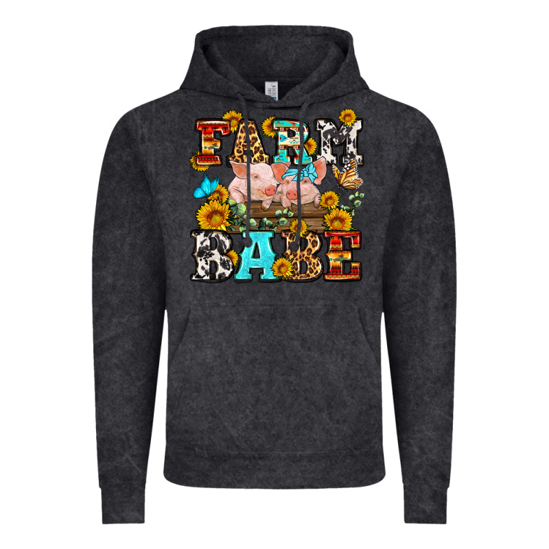 Western Farm Babe Vintage Hoodie by OliviaCreatesArt | Teevron