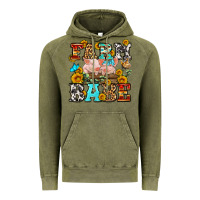 Vintage Olive western farm babe Vintage Hoodie - OliviaCreatesArt
