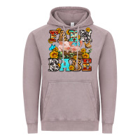Vintage Zinc western farm babe Vintage Hoodie - OliviaCreatesArt