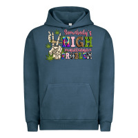 Pigment Midnight Navy somebody's high maintenance  problem Urban Hoodie - JahusDesignShop