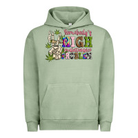 Pigment Oil Green somebody's high maintenance  problem Urban Hoodie - JahusDesignShop