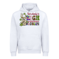 White somebody's high maintenance  problem Urban Hoodie - JahusDesignShop