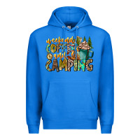 True Royal Weekends Coffee And Camping Premium Hoodie - CowhideDigitalArt