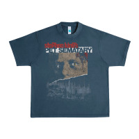 Midnight Navy Playing  Sematary For Mens Womens Urban Heavy Tee - maiPhamDesign