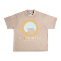 French Oak Black Mesa Research Facility T-Shirt Urban Heavy Tee - maiPhamDesign
