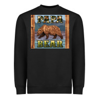 Black papar bear Heavyweight Sweatshirt - Artiststas