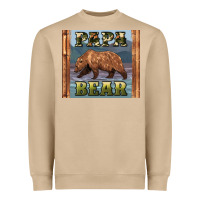 Mushroom papar bear Heavyweight Sweatshirt - Artiststas