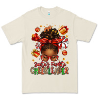 Bone santa's favorite cheerleader afro messy bun Premium Tee - texasbilliewilder