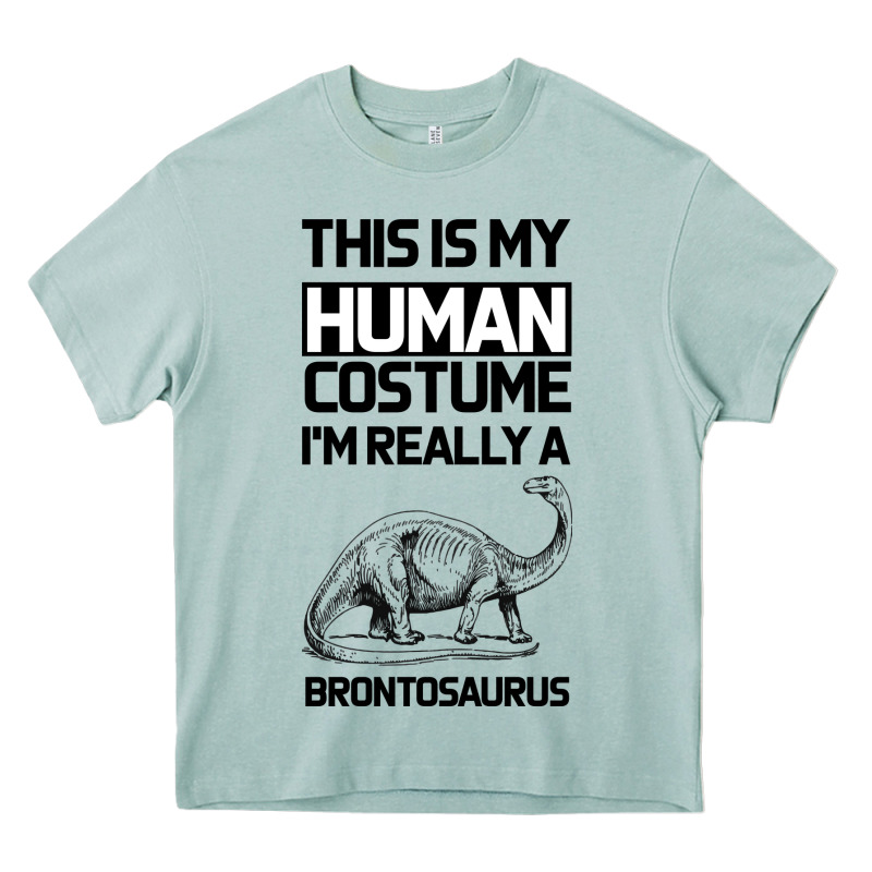 This Is My Human Costume Im Really A Brachiosaurus Heavy Core Tee by Bettercallsaul | Teevron