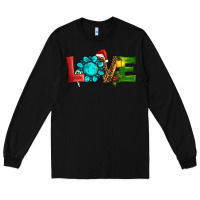 Black christmas gemstone love Long Sleeve Tee - RanaPortraitStore
